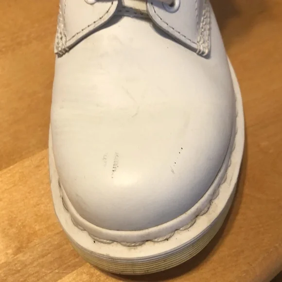 All white matte doc martens - Picture 9 of 11